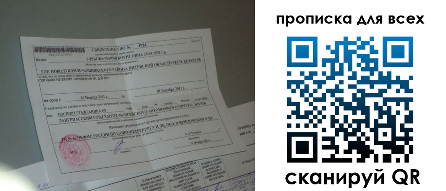 временная регистрация для всех в Торжоке
